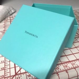 Tiffany box with satin ribbon